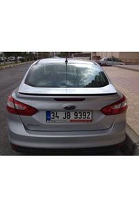 Ford Focus (12-18) 3, 3.5, 4 Sedan Kasa Bagaj Üstü Spoiler ürün fotoğrafı