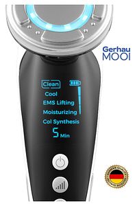 Mooi Akıllı Güzellik Robotu V2- Yüz Kaldırma- Kırışıklık Giderici- Ultrasonik Cilt Temizliği- Ems ürün fotoğrafı