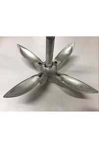 Marin Galvaniz Şemsiye Çıpa (ÇAPA) Katlanır 1.5 Kg Boy 31cm Kanat 13 Cm ürün fotoğrafı