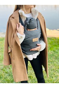 Anakucağı Cepli Bebek Taşıma Şalı, Bebek Askısı Sling ürün fotoğrafı