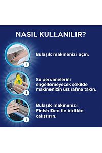 Deo Bulaşık Makinesi  Kokusu Limon Ferahlığı 50 Yıkama ürün fotoğrafı
