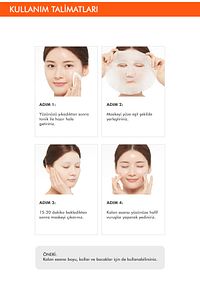 Avantajlı Pirinç Özlü Aydınlatıcı ve Nemlendirici Yaprak Maske Seti (5ad) Airy Fit Sheet Mask Rice ürün fotoğrafı
