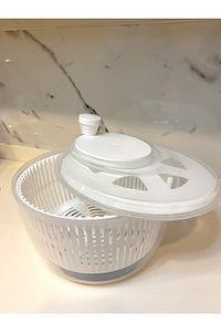 Salata Ve Sebze Kurutucu 5 Litre Beyaz ürün fotoğrafı
