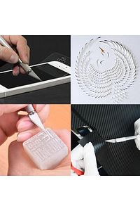 Kretuar Bıçağı, Paslanmaz Çelik Hassas Kesim Bıçağı + 5 Ad.yedek Bıçak ürün fotoğrafı