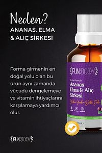 Ananaslı Elma & Alıç Sirkesi ürün fotoğrafı