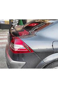Renault Megane 2 Sedan Bagaj Üstü Spoiler Bagaj Çıtası Pianoblack ürün fotoğrafı