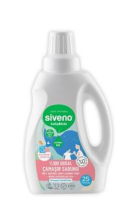 %100 Doğal Bebek Çamaşır Sabunu Kendinden Yumuşatıcılı Bitkisel Deterjan Konsantre Vegan 750 ml ürün fotoğrafı