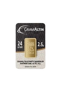 2.5 gr 24 Ayar gram Altın ürün fotoğrafı