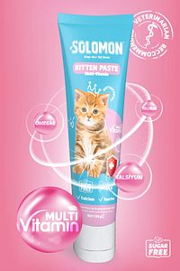 Kitten Paste 100 Gr Yavru Ve Anne Kedi Multivitamin Malt Macunu ürün fotoğrafı