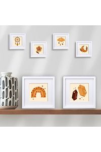Yapışkanlı Sök-tak Paspartulu Beyaz 14x14cm Pola Kare Fotoğraf Çerçevesi - 3'lü paket ürün fotoğrafı