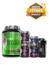 Platinum Fitness Paketi - 2xwhey Protein - Mass Gainer - Bcaa - Creatine ürün fotoğrafı