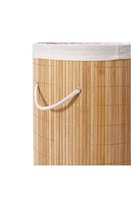 Sword Katlanır Naturel Oval Banyo Bambu Çamaşır Kirli Sepeti Fma331253 ürün fotoğrafı