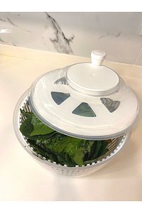 Salata Ve Sebze Kurutucu 5 Litre Beyaz ürün fotoğrafı