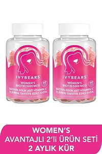 Kadın Saç Vitamini Biotin 5000 Mcg 120 Tablet ürün fotoğrafı