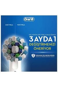 Pro 750 Şarj Edilebilir Diş Fırçası Cross Action Siyah ürün fotoğrafı