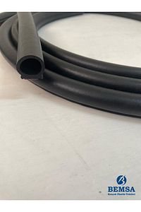 Bantlı Kapı Fitili ( Çap-18 Mm )- Bantlı Sünger - D Tipi Fitil ( 1 Adet 1 Metre ) ürün fotoğrafı