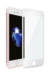 Iphone 8 Plus 7 Plus Tam Kaplayan Matte Parmak Izi Bırakmayan Nano Esnek Kırılmaz Cam Koruyucu Beyaz ürün fotoğrafı