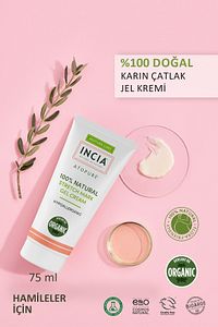%100 Doğal Karın Çatlak Jel Kremi Çatlak Önleyici Organik Avokado Yağı Hamilelikte 75 ml ürün fotoğrafı