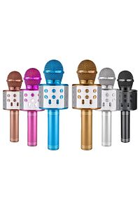 Kaliteli Tv50 Karaoke Mikrofon Hoparlörlü Usb Flash Tf Kart Destekli Ses Değiştirme Efektli ürün fotoğrafı