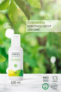 %100 Doğal Koruyucu Vücut Losyonu Sprey Yenidoğan Bebek Çocuk İçin Limon Okaliptus Vegan 100 ml ürün fotoğrafı