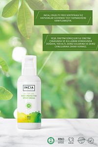 %100 Doğal Koruyucu Vücut Losyonu Sprey Yenidoğan Bebek Çocuk İçin Limon Okaliptus Vegan 100 ml ürün fotoğrafı