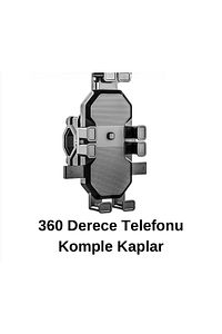 Titreşim Önleyicili Otomatik Tuşlu Motorsiklet Bisiklet ATV Tutacağı Gidon Bağlantılı Telefon Tutucu ürün fotoğrafı