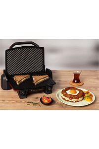 Gc191541 Toast Expert 1800 Watt Izgara Ve Tost Makinesi, Kırmızı ürün fotoğrafı