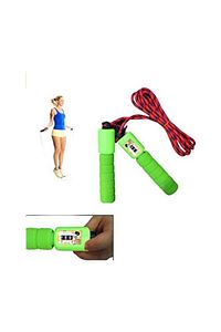 Sayaçlı Atlama Ipi Saplı Antrenman Aleti Ip Egzersiz Evde Spor ürün fotoğrafı