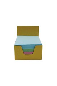 Renkli Küp Blok 8 X 8 Cm 500 Lü Paket ürün fotoğrafı