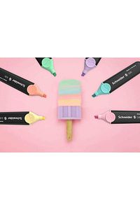 Job 150 Pastel Fosforlu Kalem 6'lı Set ürün fotoğrafı