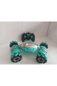 Boratila Toys2.4ghz Uzaktan Kumandalı 360 Derece Dönen Giden Drift Atan Işıklı Yeşil Akrobat Araba ürün fotoğrafı