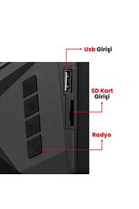 Rms-175bt 2+1 10w Bluetooth+usb-tf-fm Rainbow Gaming Oyuncu Ses Sistemi Bluetooth Hoparlör ürün fotoğrafı