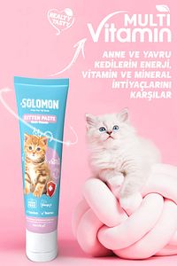 Kitten Paste 100 Gr Yavru Ve Anne Kedi Multivitamin Malt Macunu ürün fotoğrafı