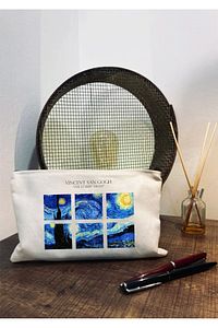VINCENT VAN GOGH THE STARRY NIGHT BASKILI KALEMLİK ürün fotoğrafı
