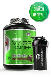 3200gr Mass Gainer Çikolata Aromalı Karbonhidrat Tozu 40 Servis ürün fotoğrafı