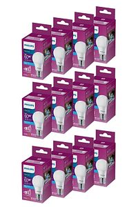Led 8-60w Ampul 6500k Beyaz Işık 12li- Led Ampül- Enerji Tasarruflu Ampül ürün fotoğrafı