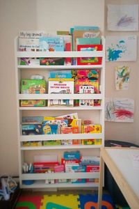 Montessori Çocuk Odası Eğitici Kitaplık ürün fotoğrafı