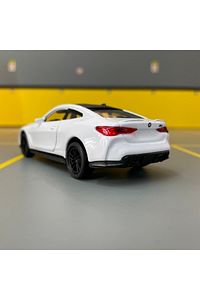 Bmw M4 1/36 Ölçek Diecast Metal Model Araba Oyunca Araba ürün fotoğrafı