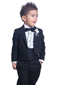 Siyah Çocuk Smokin Frak ürün fotoğrafı