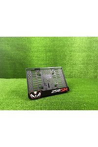 Bebeğim Gibi Siyah 3d Kabrtmalı Pleksi Motor Plakalığı ürün fotoğrafı