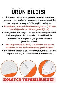 Teflon Ütü Altlığı (yanmaz, Yapışmaz, Parlatmaz) Ütü Tabanı ürün fotoğrafı