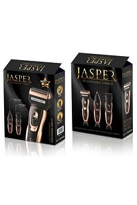 Jpr-2020 3 Başlıklı Özel Seri Titanyum Pro Edition Saç Sakal Burun Kılı Alma Tıraş Makinesi ürün fotoğrafı