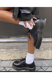 Ayakkabı Siyah Mary Jane Lolita Oxford Harajuku Tarz Gothicstyle ürün fotoğrafı