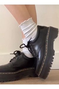 Ayakkabı Siyah Mary Jane Lolita Oxford Harajuku Tarz Gothicstyle ürün fotoğrafı