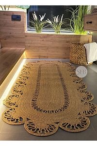 Jüt Kilim, Paspas, Mutfak Halısı, Banyo Paspası, Kilim, Halı, Oturma Odası Halısı, Balkon Paspası ürün fotoğrafı
