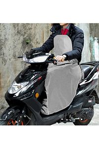 Scooter Diz Koruma Örtüsü Motorsiklet Dizlik Yağmur Soğuk Rüzgar Önleyici Rüzgarlık Gri Kılıf ürün fotoğrafı