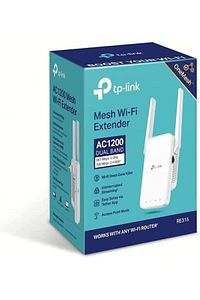RE315 AC1200 Mbps Harici Antenli, Ethernet Portlu ve Access Point Modlu Menzil Genişletici ürün fotoğrafı