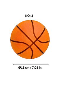 Sessiz Basketbol Topu Ve Potası | Iç Mekanlar Için ürün fotoğrafı