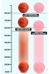 Sessiz Basketbol Topu Ve Potası | Iç Mekanlar Için ürün fotoğrafı