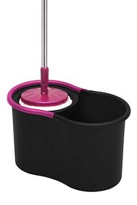 Black Edition Otomatik Temizlik Seti - Kova Mop Seti ürün fotoğrafı